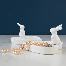  Decorative Ceramic Rabbit Trinket Dish NAMI Home