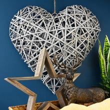  Large Wicker Heart 55cm NAMI Home