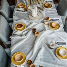  Organic Linen Tablecloth White NAMI Home