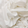 White cotton stain resistant table linen